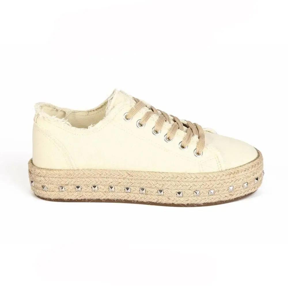 Alpargata 7872 CREMA 36 (Horma Normal)