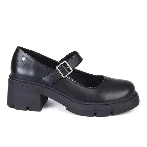 MOCASIN MUJER STHEF NEGRO 7951 Sthef