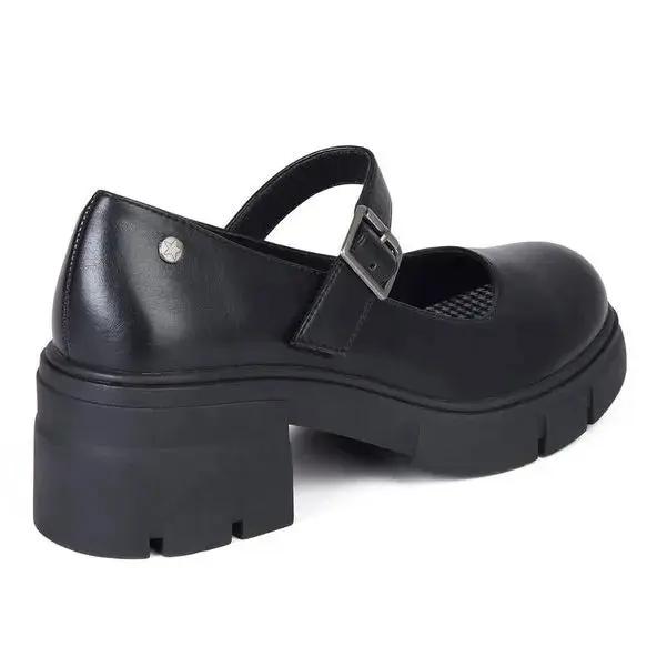 MOCASIN MUJER STHEF NEGRO 7951 Sthef