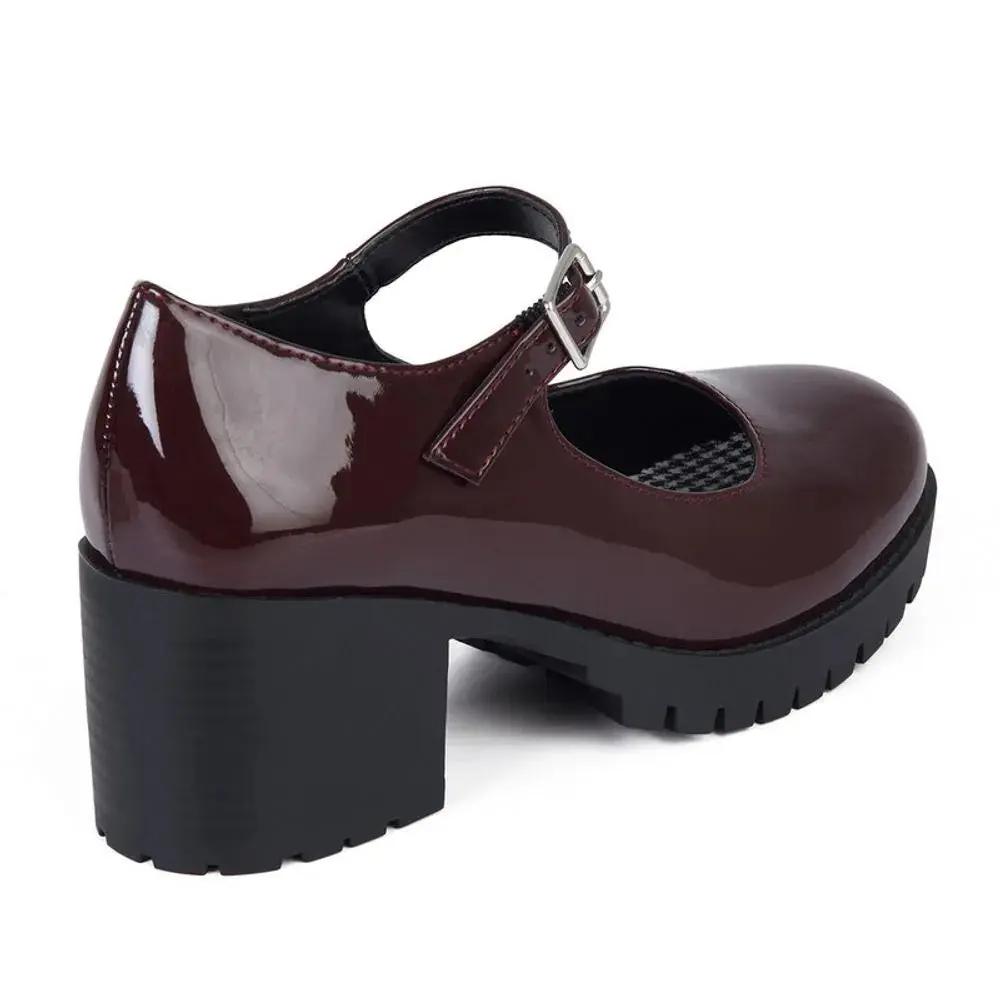 MOCASIN MUJER STHEF BURGUNDY 7896 Sthef