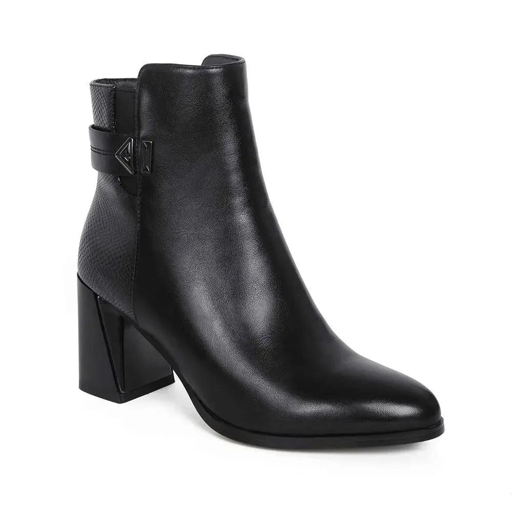 Botin Vestir Mujer 8093 Negro Sthef