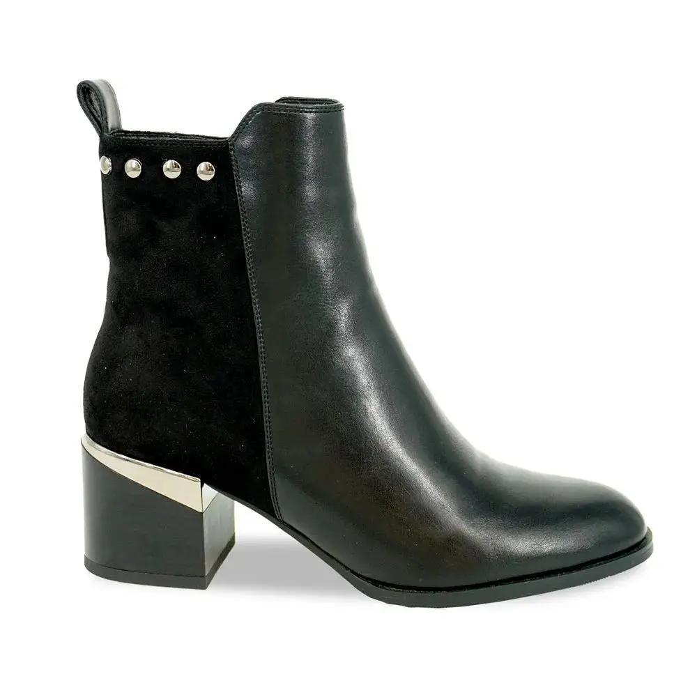 Botin Vestir Mujer 8094 Negro Sthef