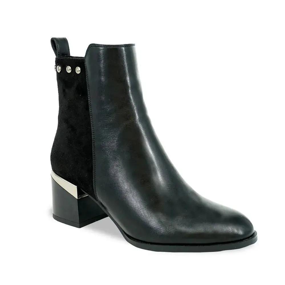 Botin Vestir Mujer 8094 Negro Sthef