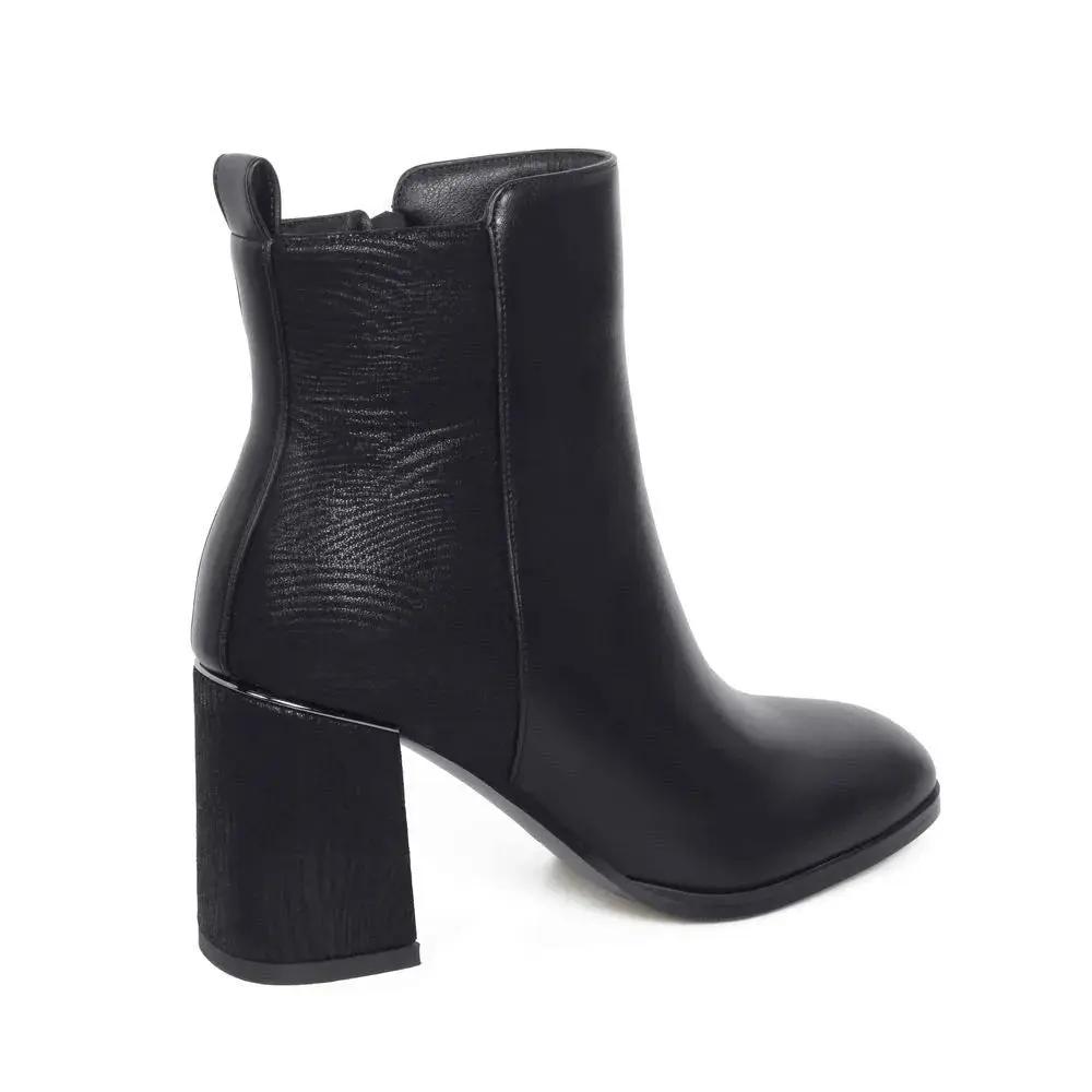 Botin Vestir Mujer 8095 Negro Sthef