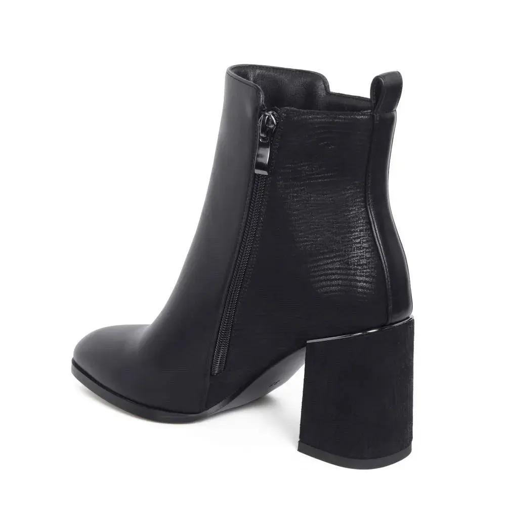 Botin Vestir Mujer 8095 Negro Sthef