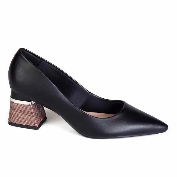 ZAPATO MUJER MIKAELA VESTIR PRETO 20252-01 Mikaela