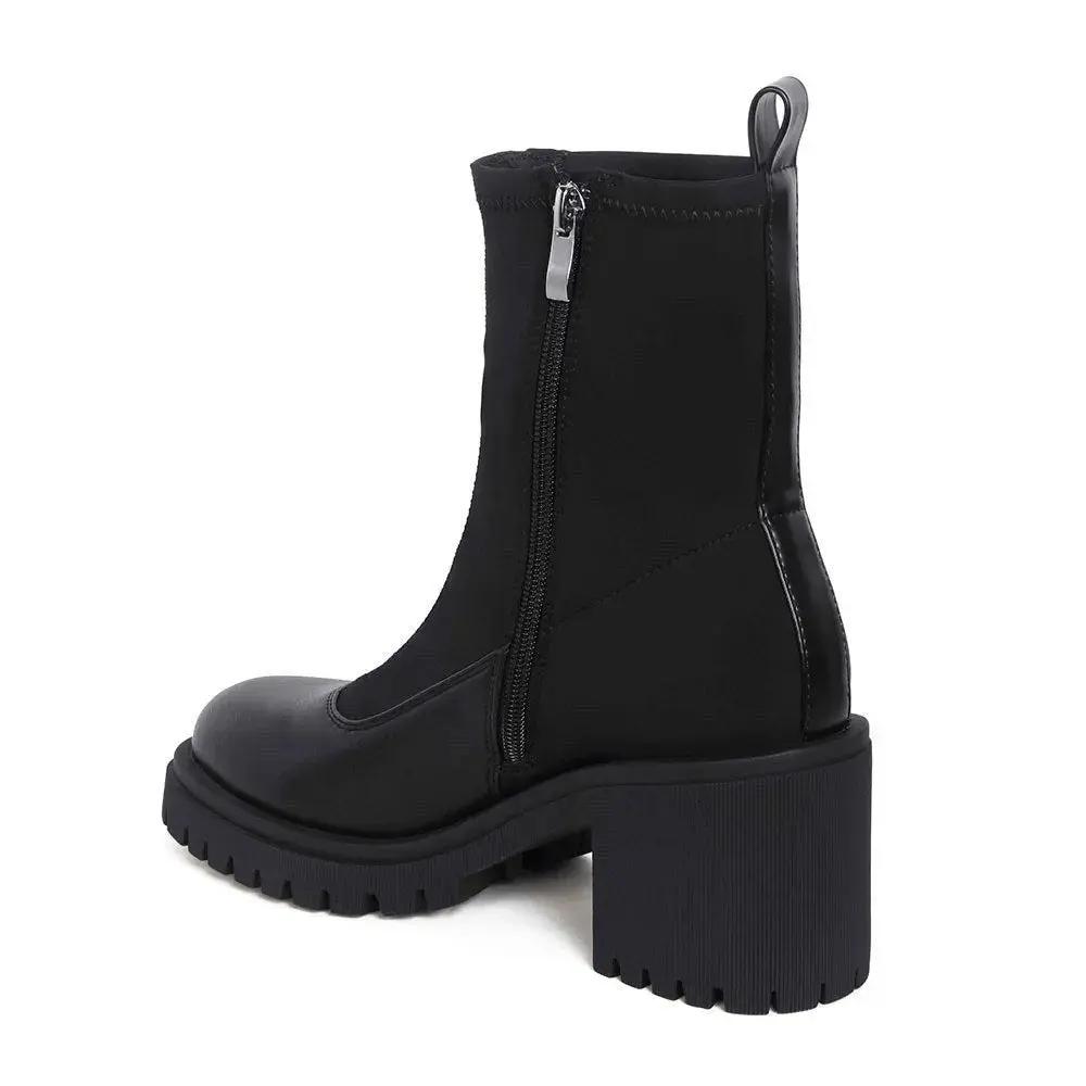 Botin Vestir Mujer  8111 Negro Sthef