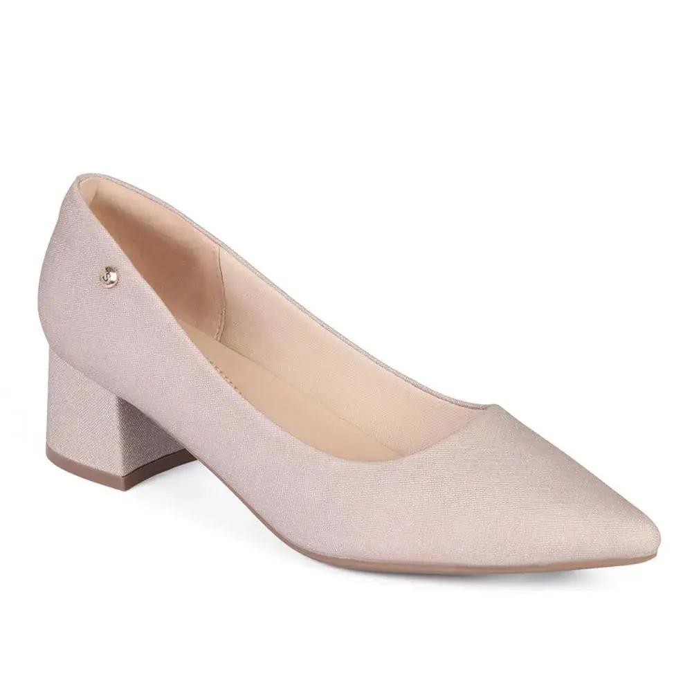 ZAPATO MUJER STHEF VESTIR CHAMPAGNE 7903 Sthef