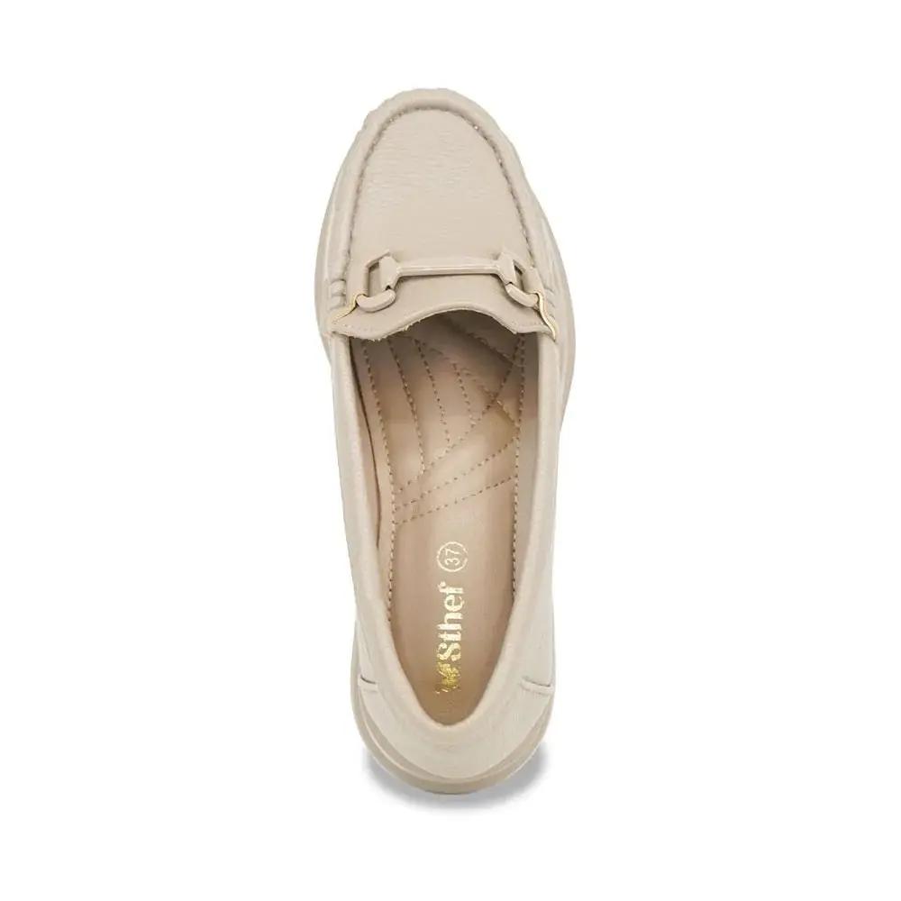 Mocasin  Mujer  8121 Taupe Sthef