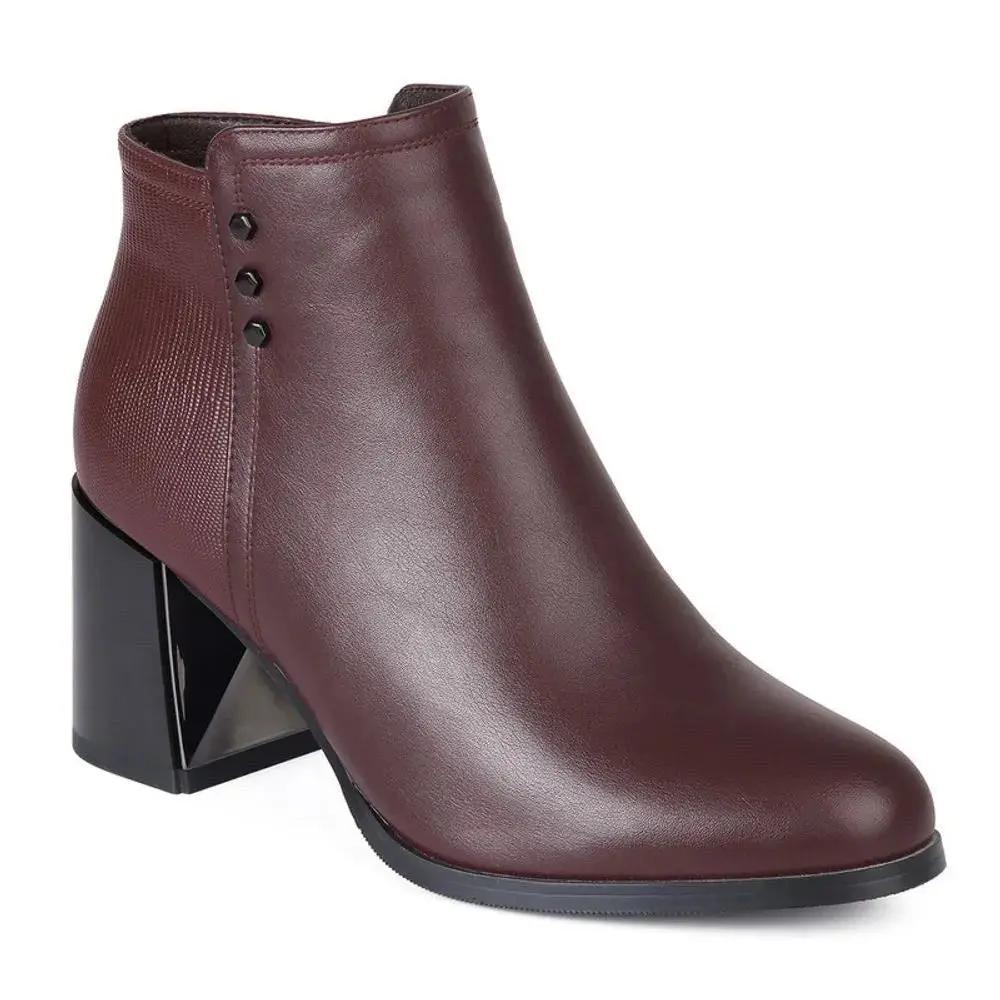Botin Casual Mujer 7946 BURGUNDY STHEF