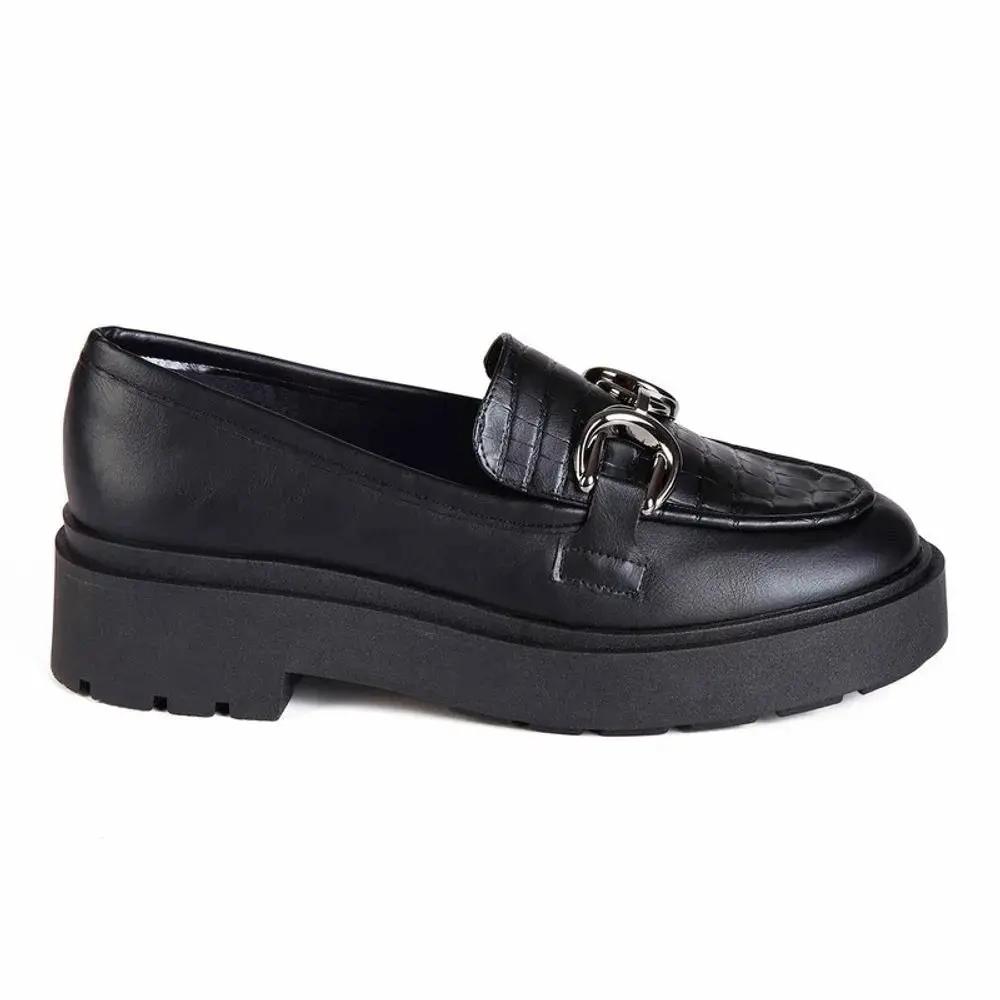 Mocasin  Mujer 20055-15 Prata Velho Mikaela