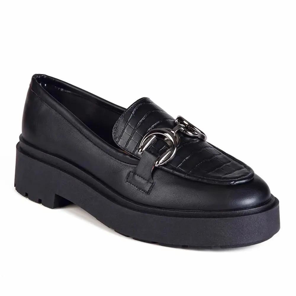 Mocasin  Mujer 20055-15 Prata Velho Mikaela