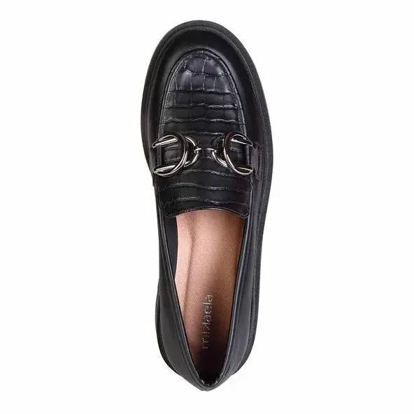 Mocasin  Mujer 20055-15 Prata Velho Mikaela