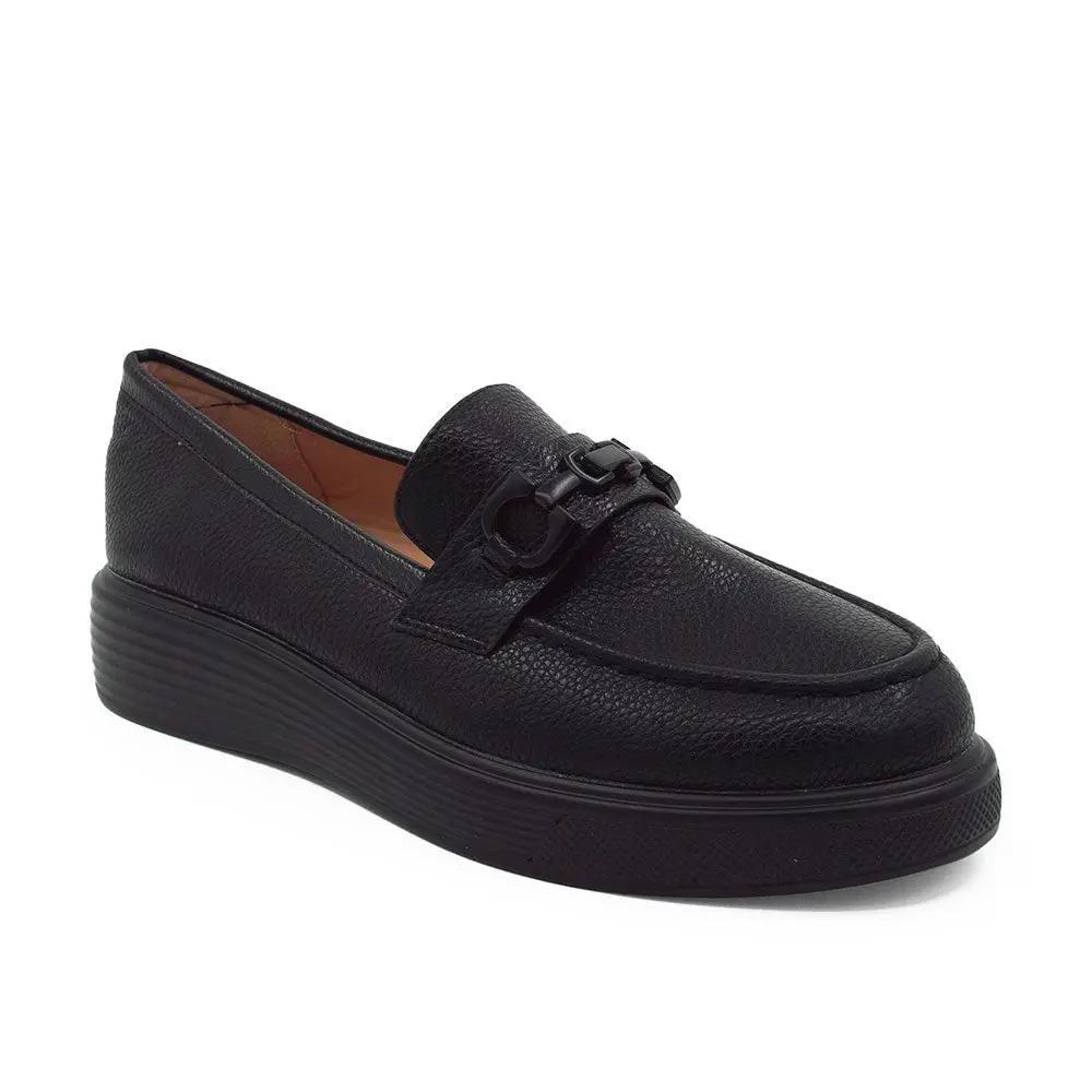 Mocasin  Mujer 8117 Negro Sthef