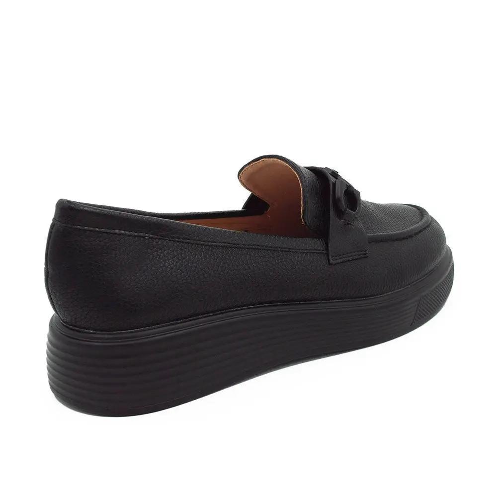 Mocasin  Mujer 8117 Negro Sthef