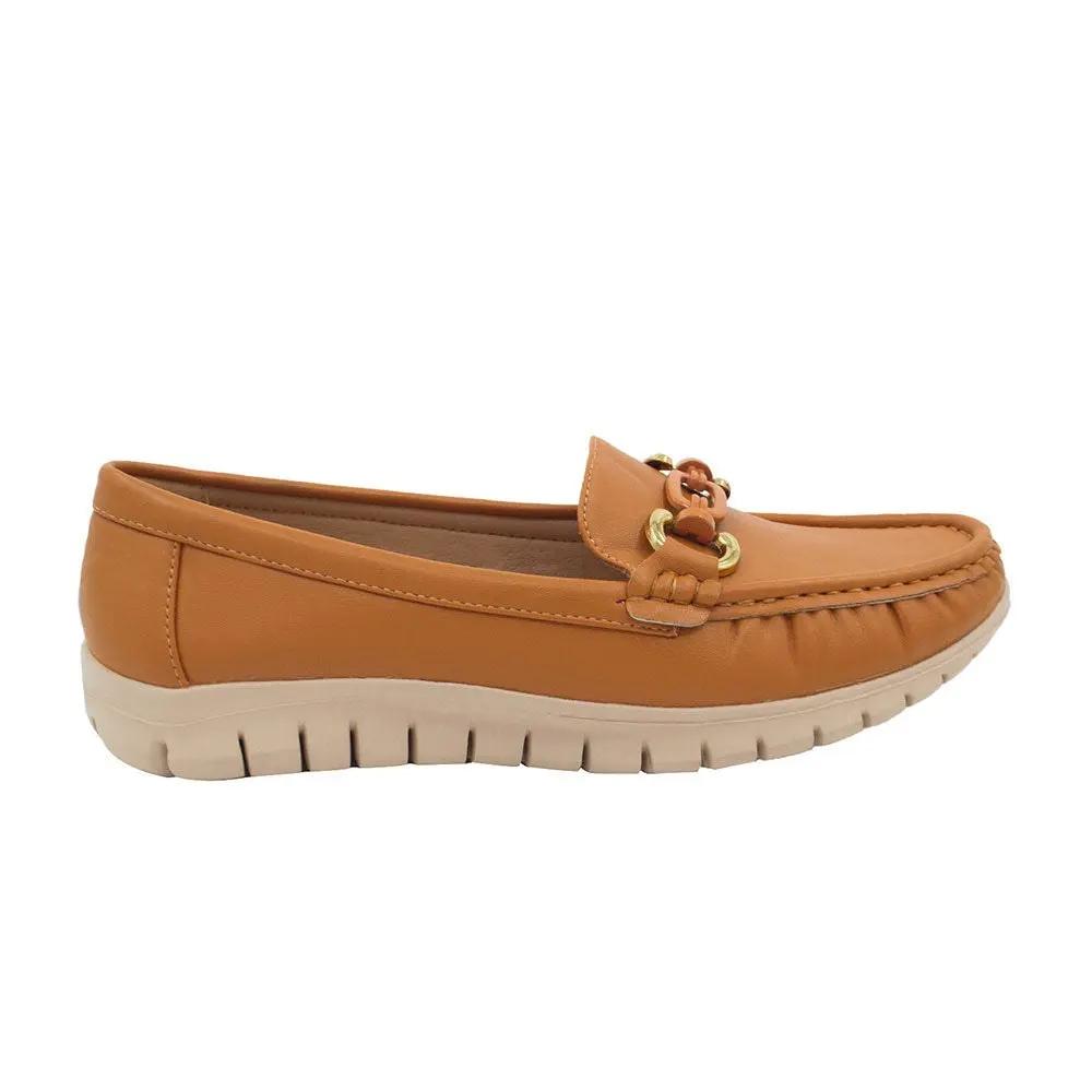 Mocasin Mujer 8118 CAMEL Sthef