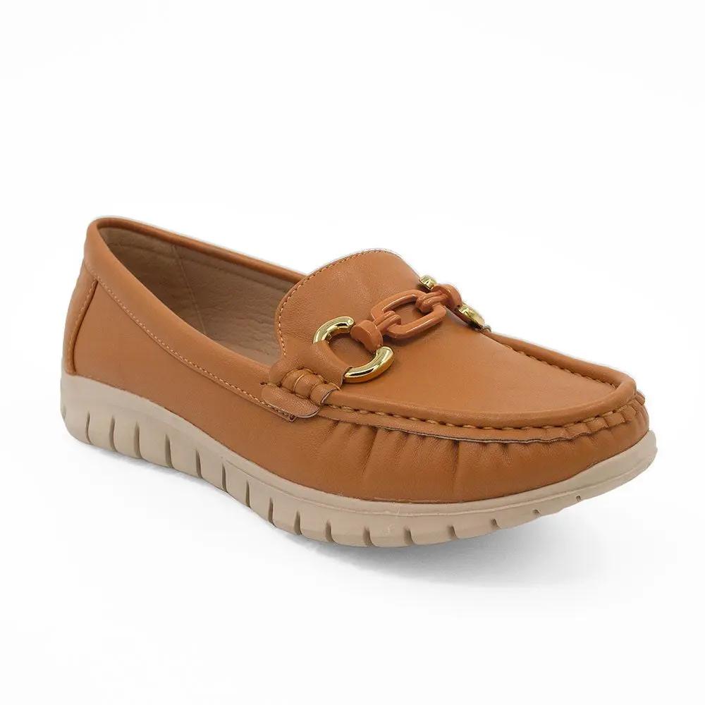 Mocasin Mujer 8118 CAMEL Sthef