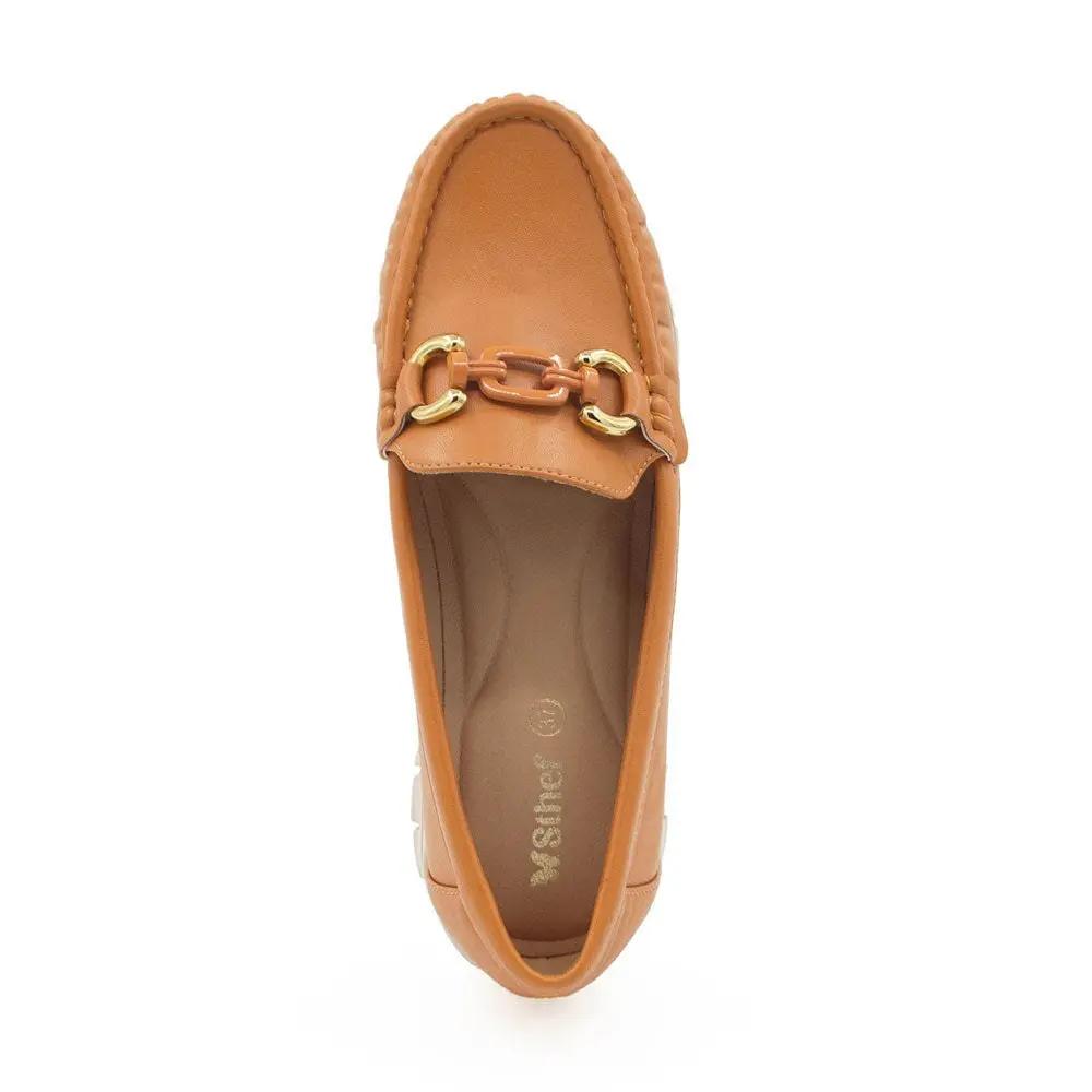 Mocasin Mujer 8118 CAMEL Sthef