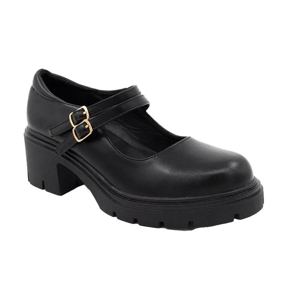 Mocasin Mujer 8119 Negro Sthef