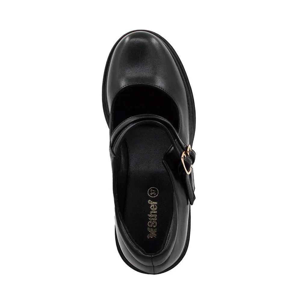 Mocasin Mujer 8119 Negro Sthef