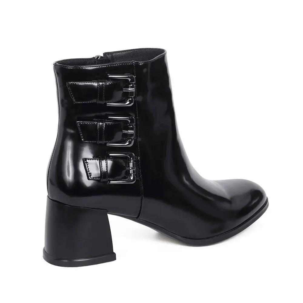 Botin Vestir Mujer 8100 Negro Sthef
