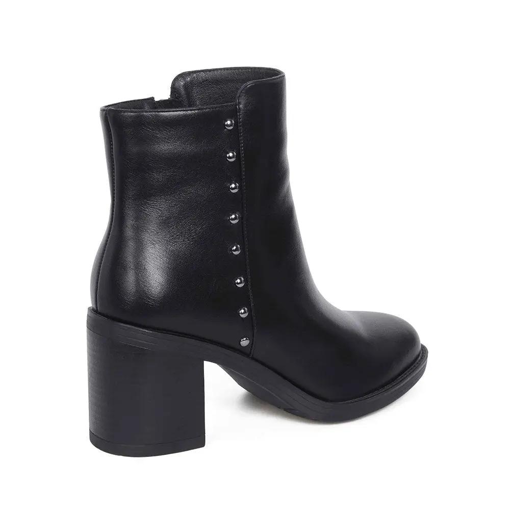 Botin Vestir Mujer 8101 Negro Sthef