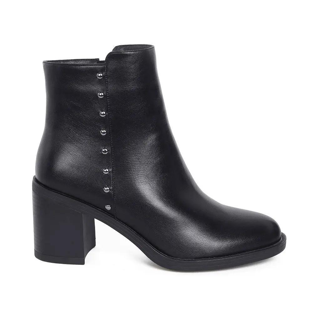 Botin Vestir Mujer 8101 Negro Sthef