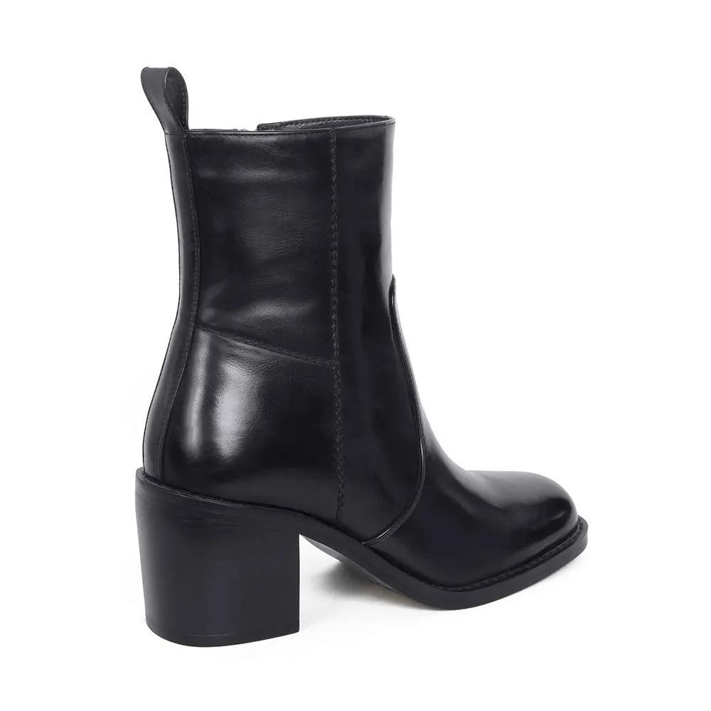 Botin Vestir Mujer 8102 Negro Sthef