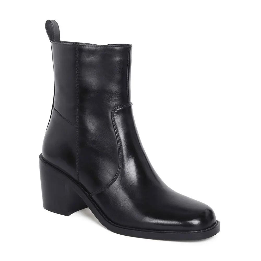 Botin Vestir Mujer 8102 Negro Sthef