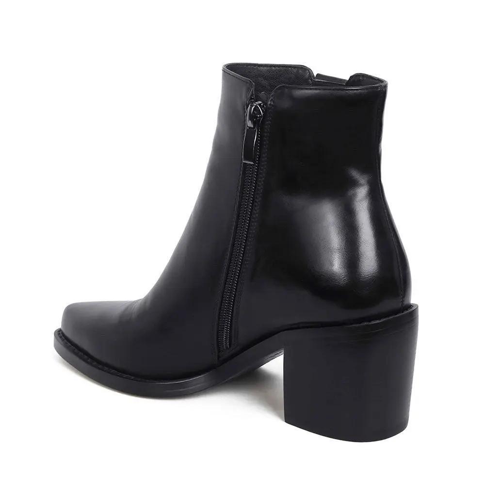 Botin Vestir Mujer 8104 Burgundy Sthef