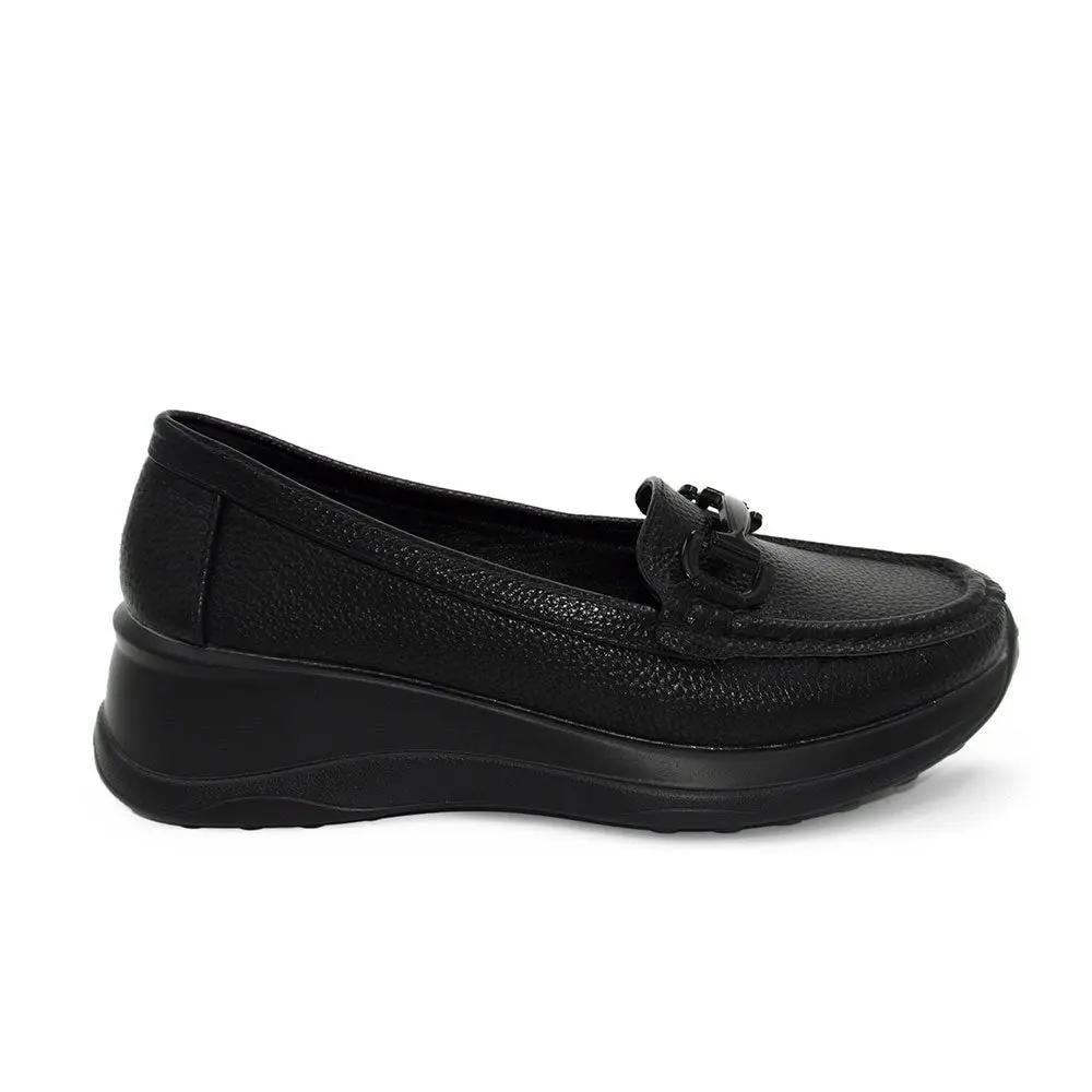 Mocasin Mujer 8121 Negro Sthef