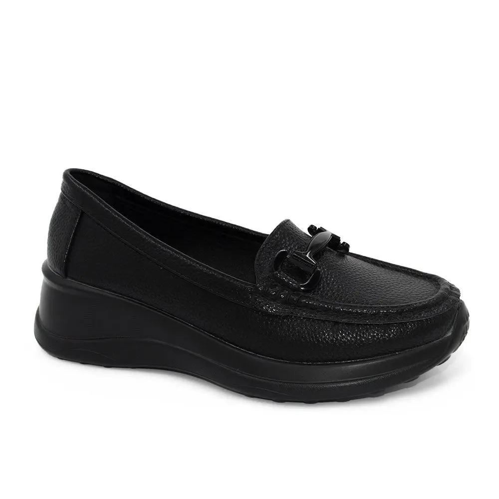 Mocasin Mujer 8121 Negro Sthef