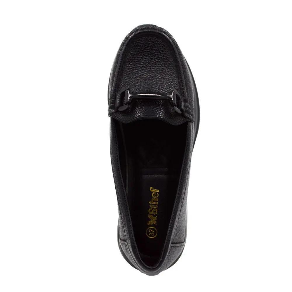Mocasin Mujer 8121 Negro Sthef