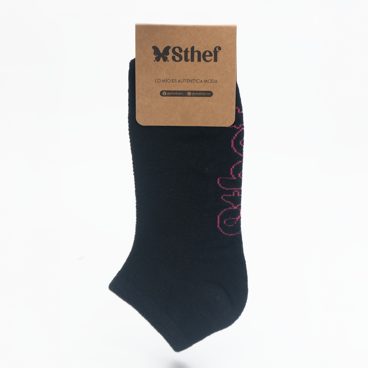 MEDIAS PACK DE 01 UND STHEF NEGRO 8369