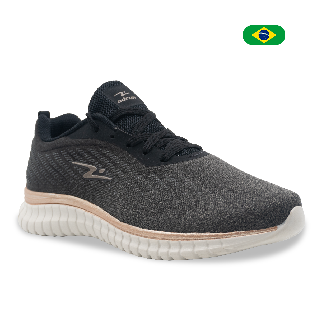 ZAPATILLA AD RUN PRETO/BRONZE 8614F