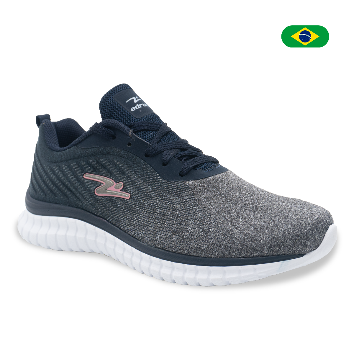 ZAPATILLA AD RUN GRAFITE/MARINHO/ROSA CHOQUE 8614F