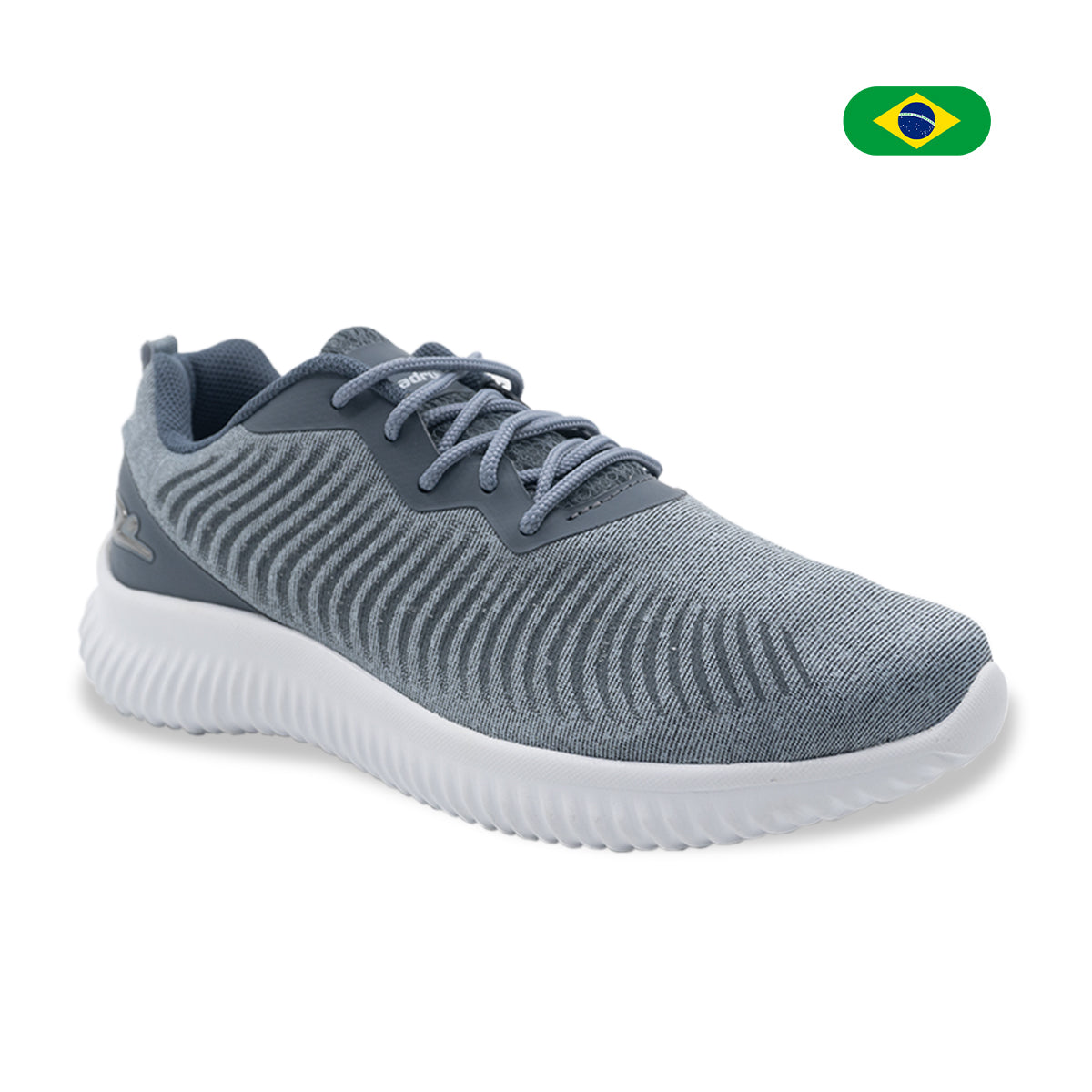 ZAPATILLA AD RUN STEEL/BRANCO 8707F/U