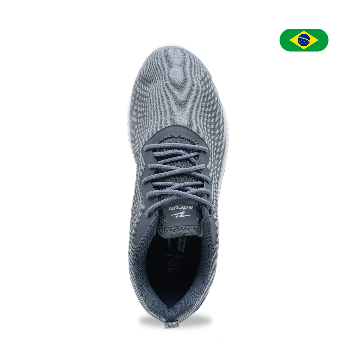 ZAPATILLA AD RUN STEEL/BRANCO 8707F/U