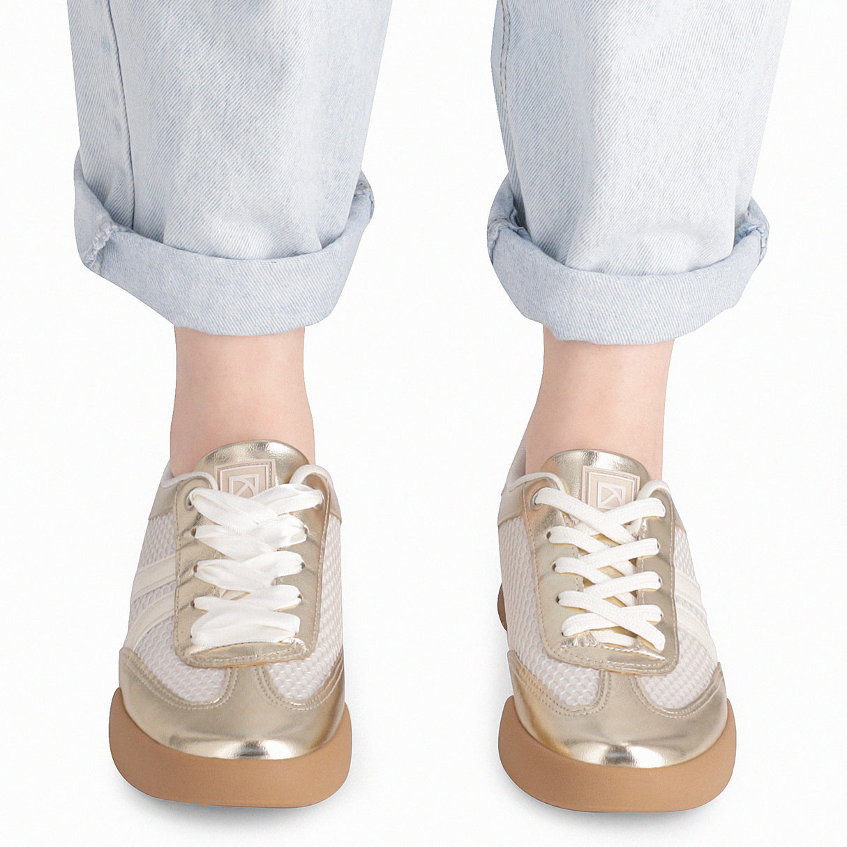 ZAPATILLA MUJER PICCADILLY OURO/OFF WHITE 90300100000001