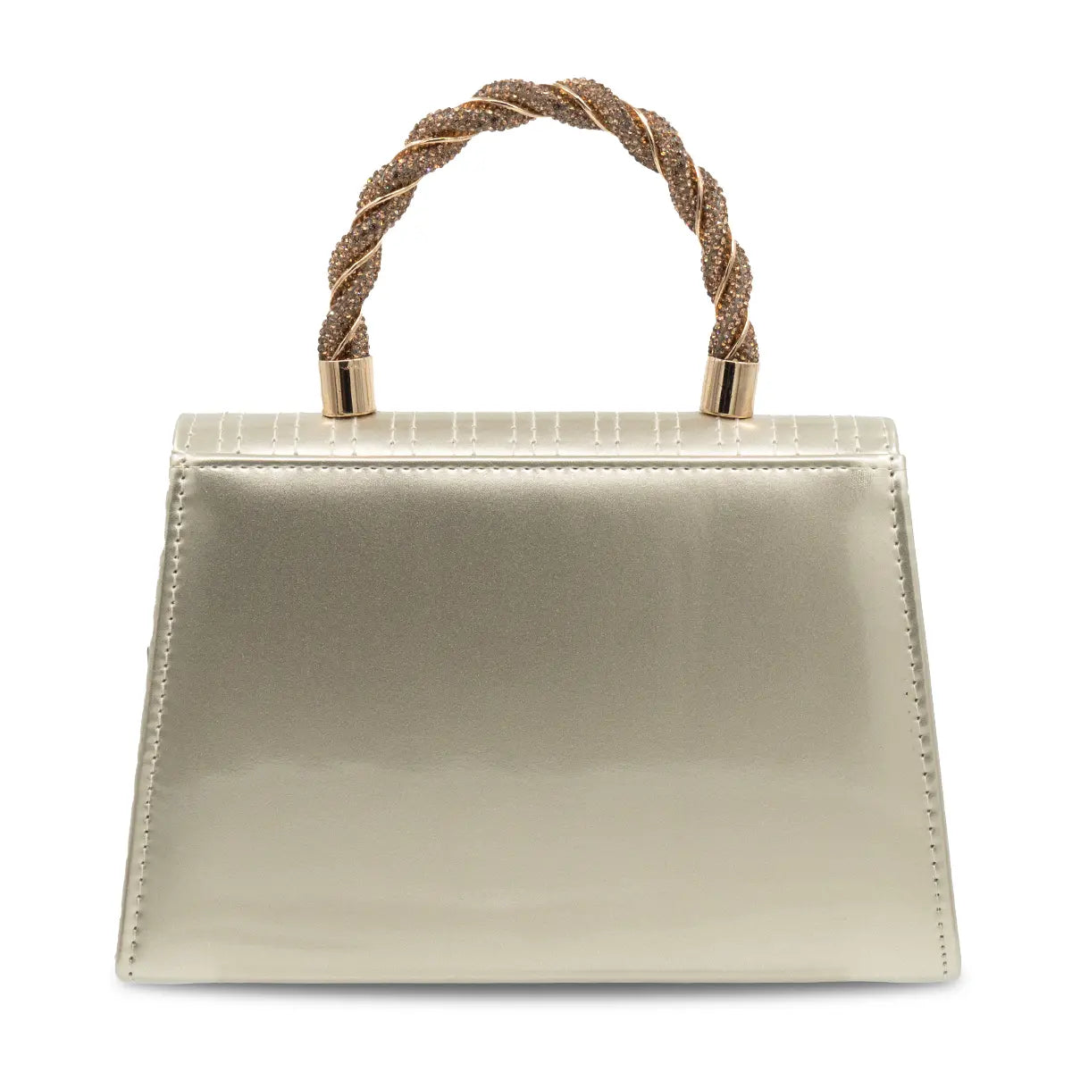 CARTERA FIESTA MUJER DORADO STHEF 8232