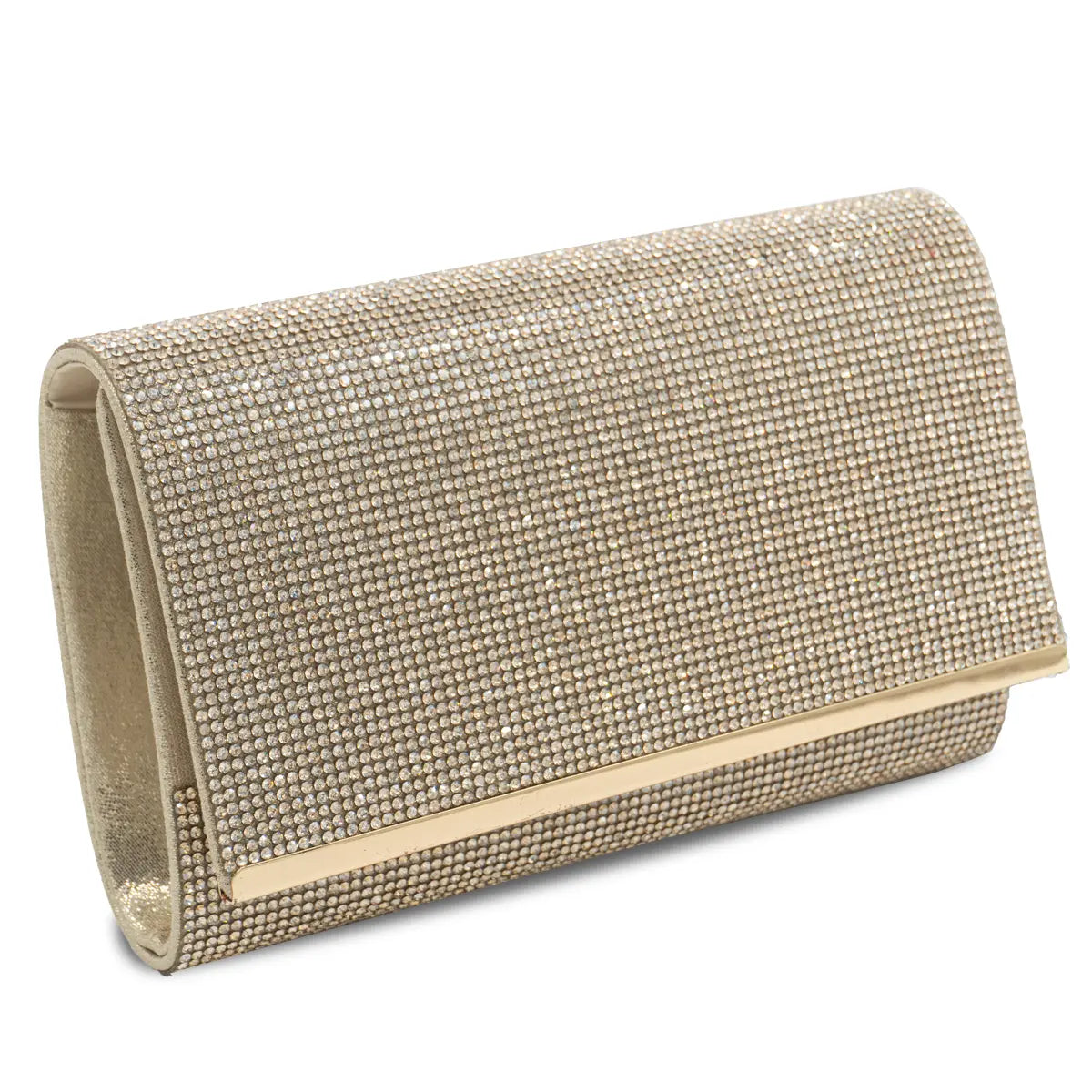 CARTERA FIESTA MUJER DORADO STHEF 8233