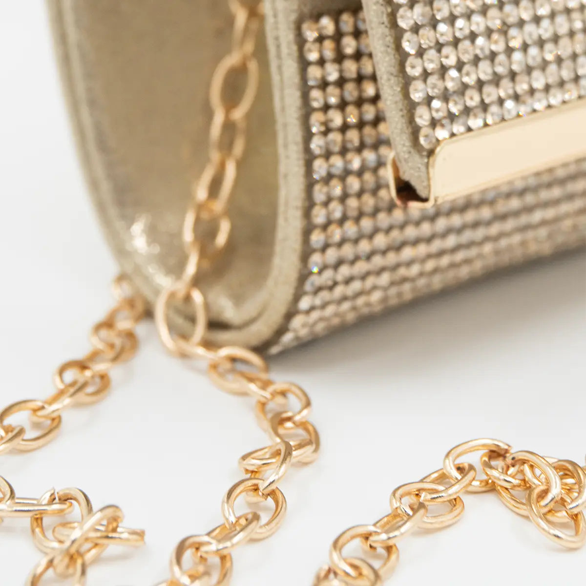 CARTERA FIESTA MUJER DORADO STHEF 8233