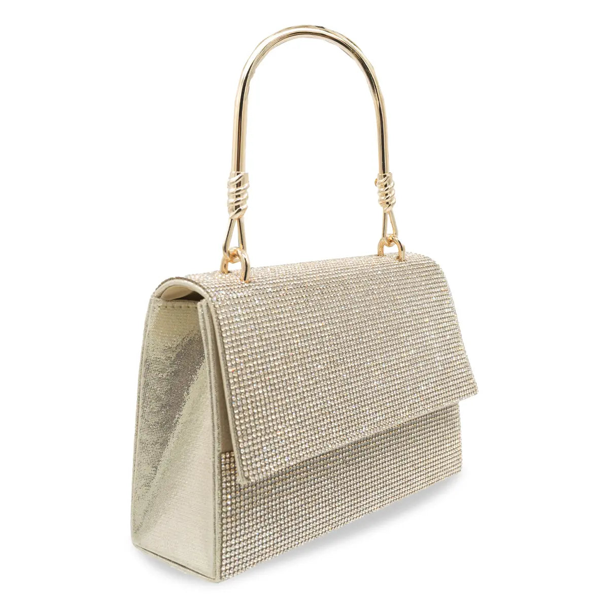 CARTERA FIESTA MUJER DORADO STHEF 8220