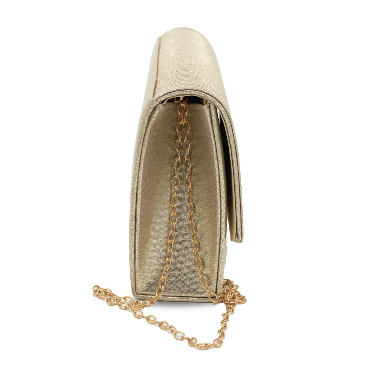 CARTERA FIESTA MUJER DORADO STHEF 8222