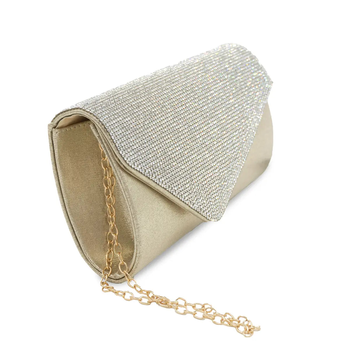 CARTERA FIESTA MUJER DORADO STHEF 8223