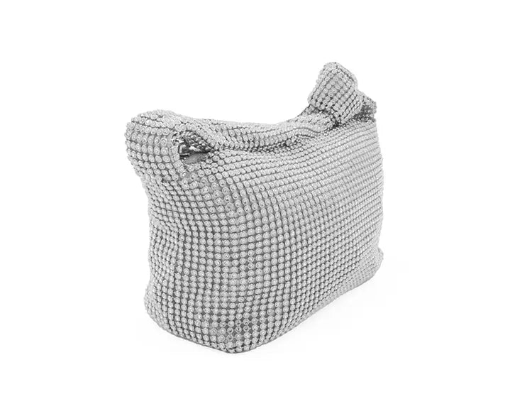 CARTERA FIESTA MUJER PLATA STHEF 8077