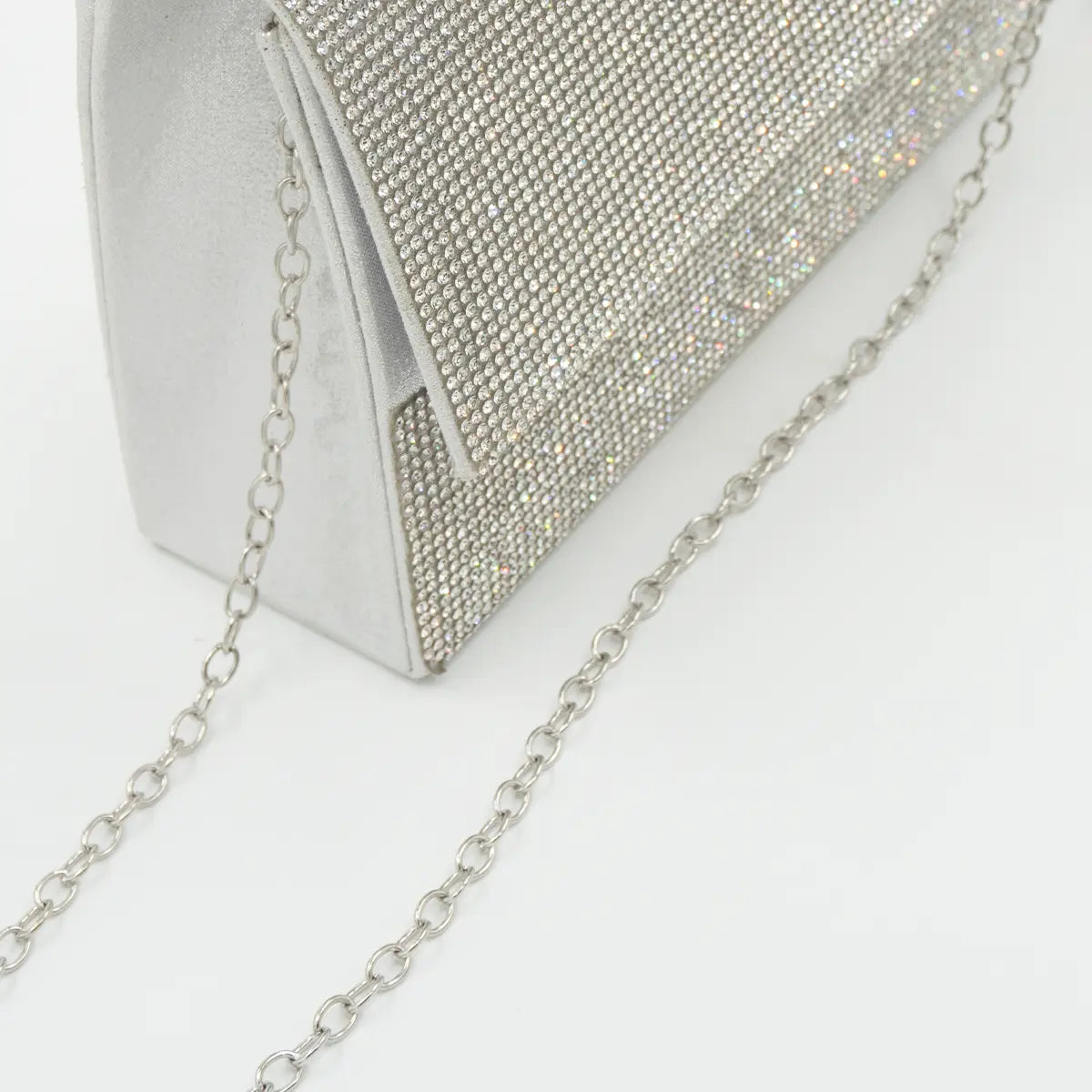 CARTERA FIESTA MUJER PLATA STHEF 8220