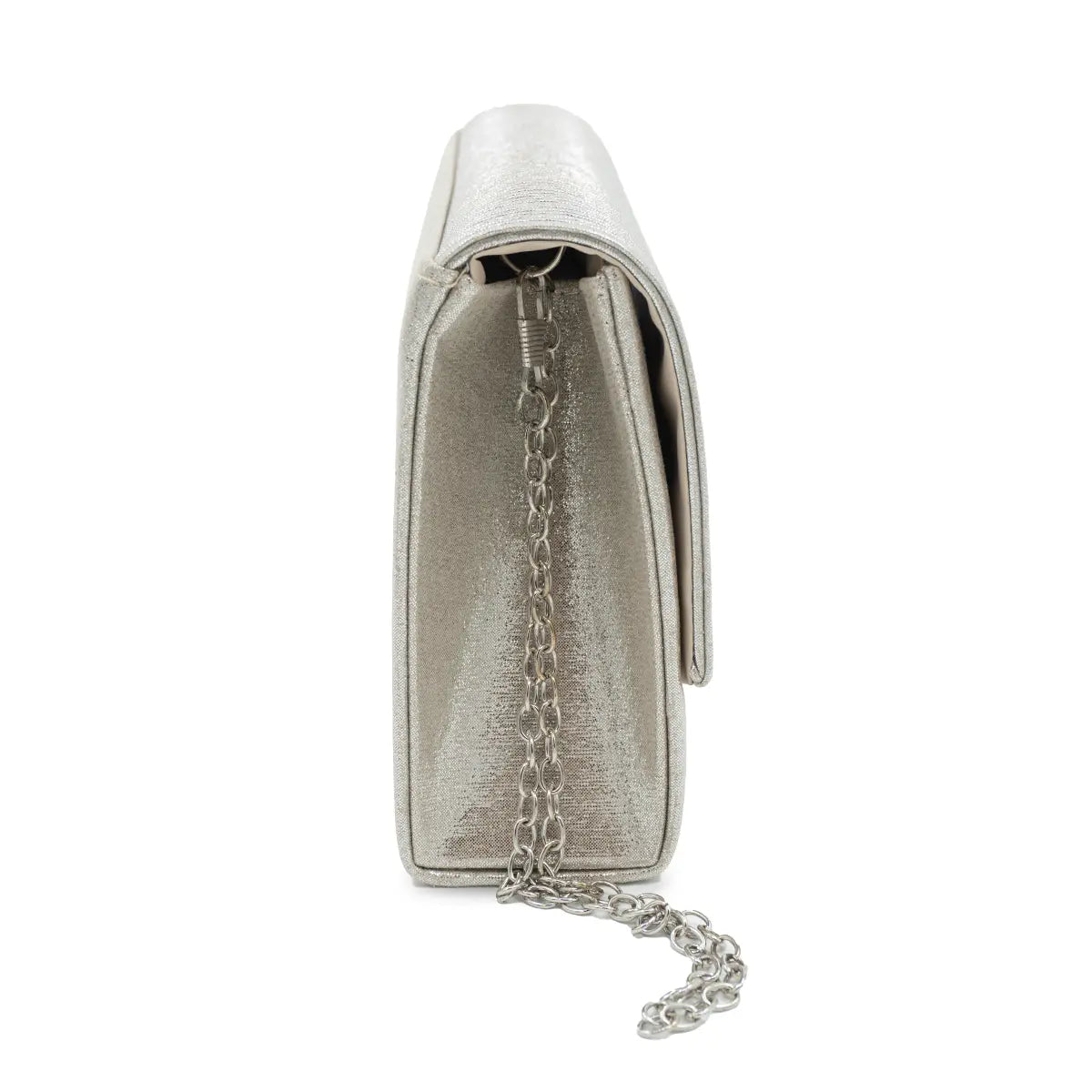 CARTERA FIESTA MUJER PLATA STHEF 8222