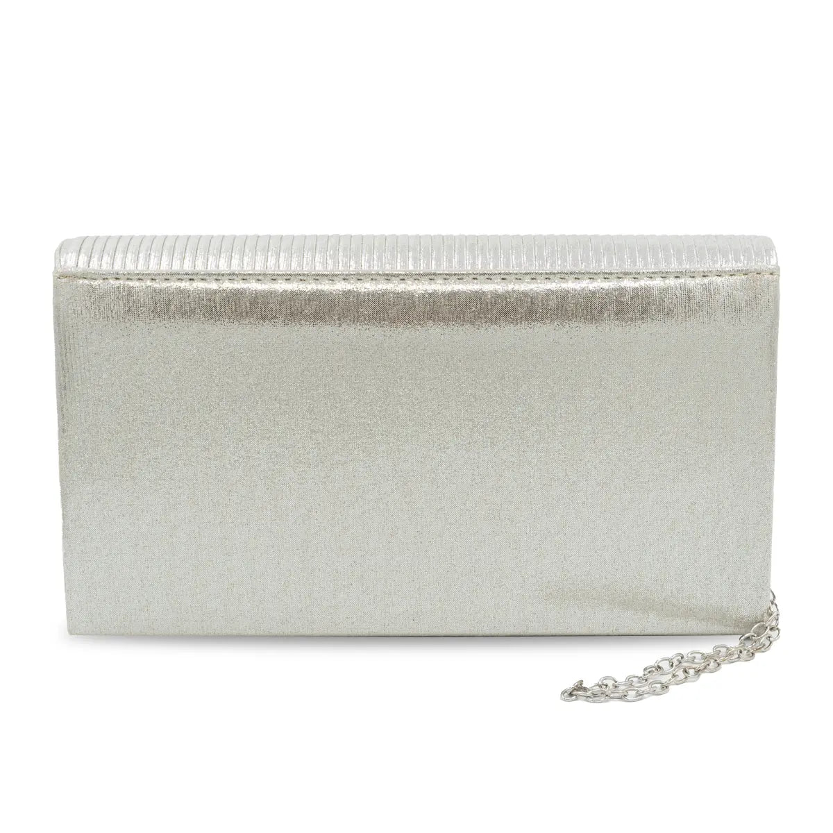 CARTERA FIESTA MUJER PLATA STHEF 8222