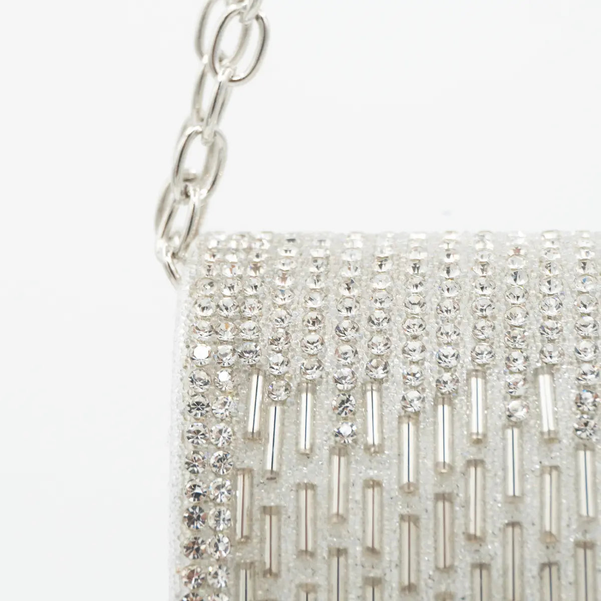 CARTERA FIESTA MUJER PLATA STHEF 8225